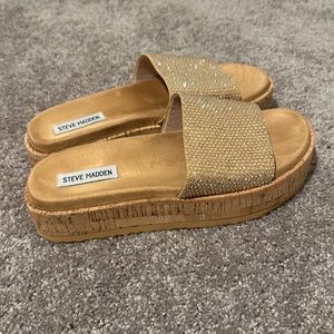 Women’s Steve Madden Rhinestone Sandals Size 9.5
